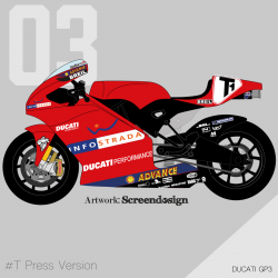 DUCATI GP3 Factory Press...