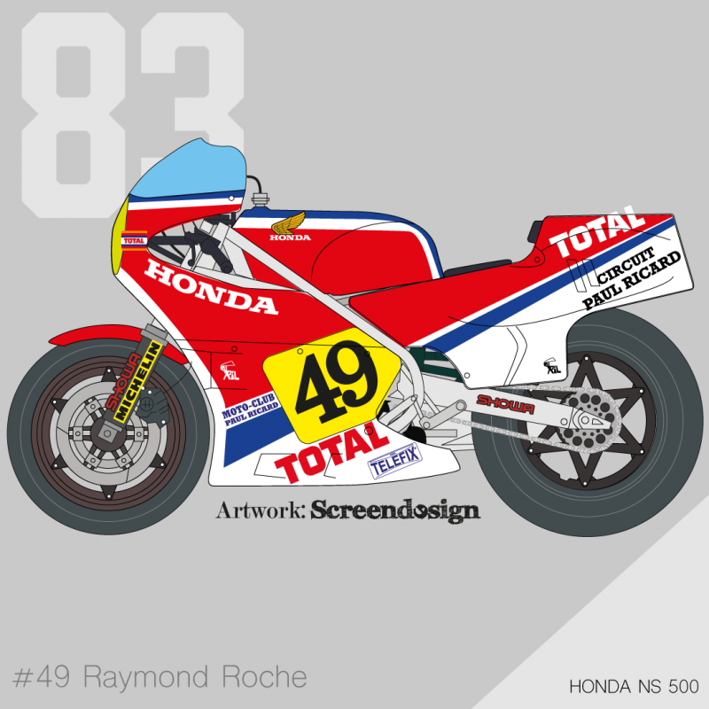 Honda RS 500 1983 Raymond Roche