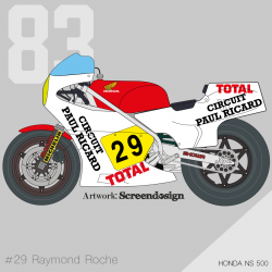 Honda RS 500 1983 Raymond Roche