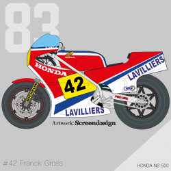 Honda RS 500 1983 Franck Gross