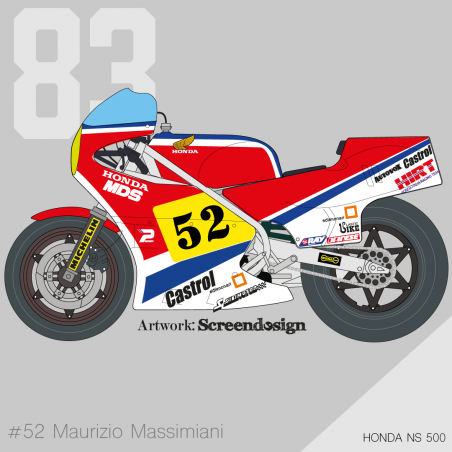 Honda RS 500 1983 Maurizio Massimiani