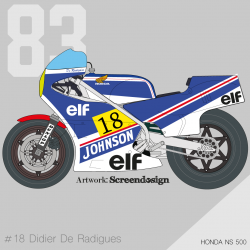 Honda RS 500 1983 Didier de...
