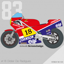Honda RS 500 1983 Didier de...