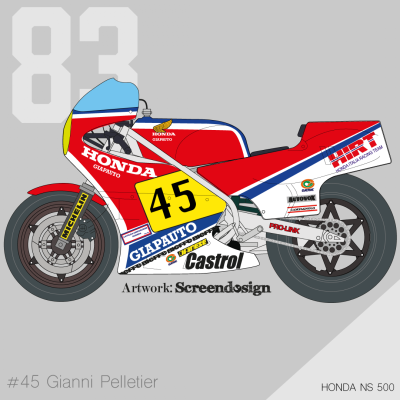 Honda RS 500 1983 Gianni Pelletier