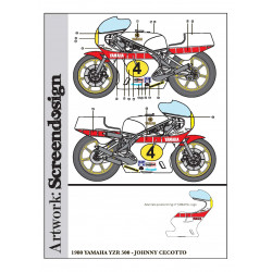 1980 Yamaha YZR 500 - Johnny Cecotto
