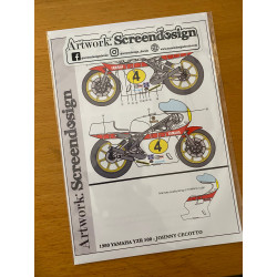 1980 Yamaha YZR 500 - Johnny Cecotto