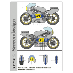YAMAHA YZR 500 1980 BARRY SHEENE & FREDDIE SPENCER