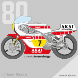 YAMAHA YZR 500 1980 BARRY...