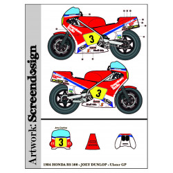 Honda RS 500 1984 Joey Dunlop (version2)