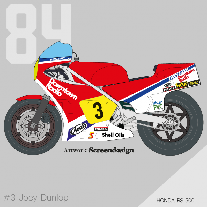 Honda RS 500 1984 Joey Dunlop (version2)