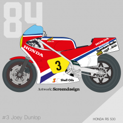 Honda RS 500 1984 Joey Dunlop (version2)