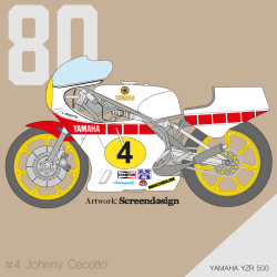 1980 Yamaha YZR 500 - Johnny Cecotto