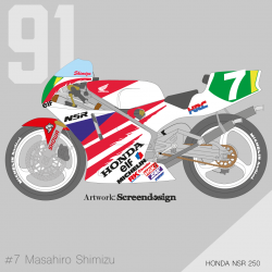 HONDA NSR 250 1991 MASAHIRO...
