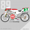 HONDA NSR 250 1989 JACQUES CORNU "LUCKY STRIKE"