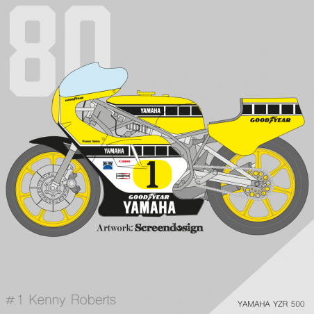 YAMAHA YZR 500 1980 KENNY ROBERTS