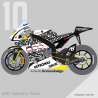 YAMAHA YZR-M1 2010 VALENTINO ROSSI "LAGUNA SECA"