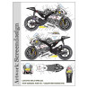 YAMAHA YZR-M1 2010 VALENTINO ROSSI "LAGUNA SECA"