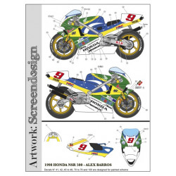 HONDA NSR 500 1998 ALEX BARROS